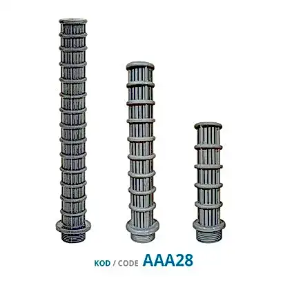 Pina Düz Filtre Nozulu (Bir tarafı dişli) Havuz Yapımı