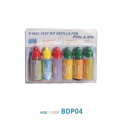 Sıvılı Test Kitleri Yedekleri Havuz Yapımı