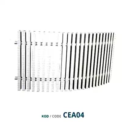 Pina Çift Geçme Savak Izgaraları Havuz Yapımı