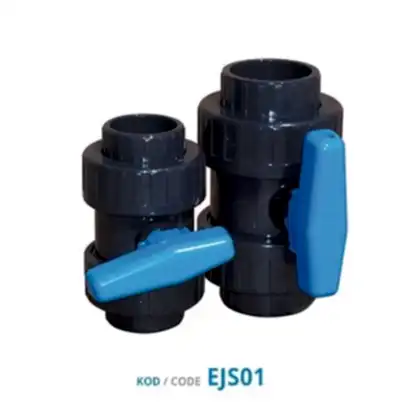 Plimex U-PVC Küresel Su Vanaları (İçten Yap) Havuz Yapımı