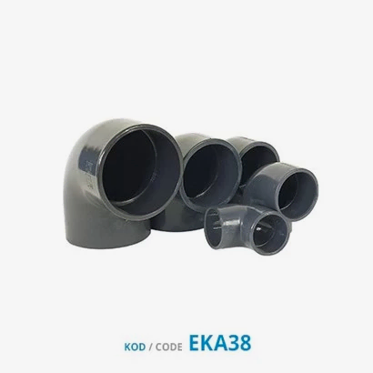 Pina U-PVC Dirsekler - 90° Açılı Havuz Yapımı