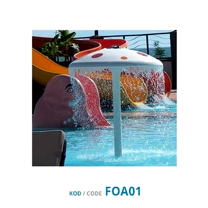 Pina Mantar Şelale Havuz Yapımı