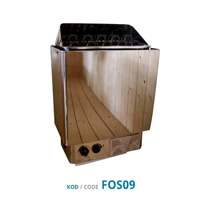 Sauna Sobası - Paslanmaz (SCA-BS Serisi) Üzerinden Kumandalı Havuz Yapımı