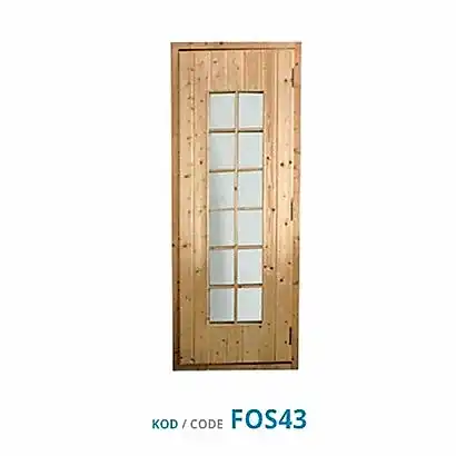 Sauna Kapısı - Ahşap Havuz Yapımı