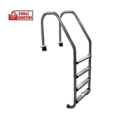 Geniş Tip Paslanmaz Merdivenler Havuz Yapımı