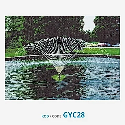 Pina Parmak Yelpaze Fıskiye Havuz Yapımı