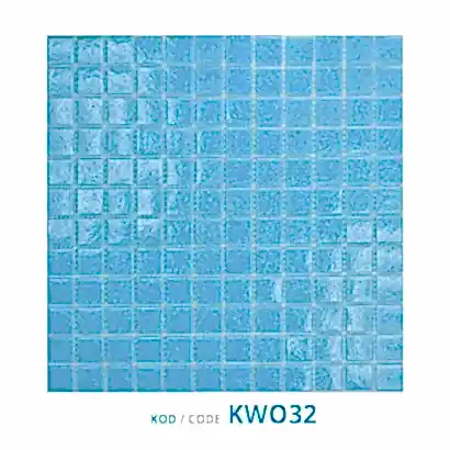 Oxygen Açık Mavi Cam Mozaik