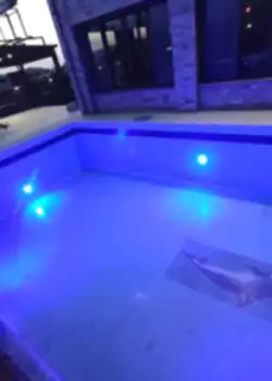 Kuşadasi Ali Bey Havuz LED Lamba  Yenileme Uygulaması