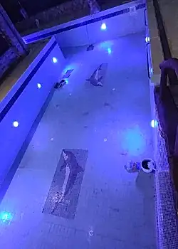 Kuşadasi Ali Bey Havuz LED Lamba  Yenileme Uygulaması